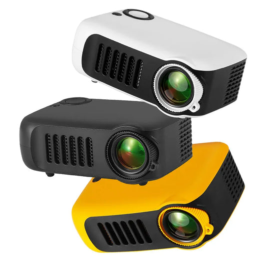 A2000 MINI Projector + Home Cinema - Portable 3D LED Video Projector