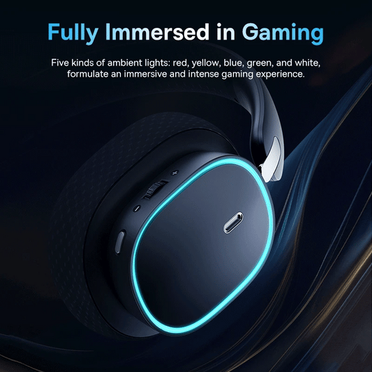 Baseus GH02 Gaming Wireless Headphone with Microphone Over-Ear + Bluetooth