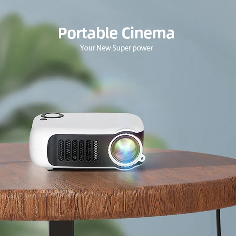 A2000 MINI Projector + Home Cinema - Portable 3D LED Video Projector