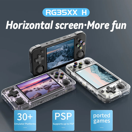 ANBERNIC RG35XX H Handheld Game Console 3.5''IPS Screen